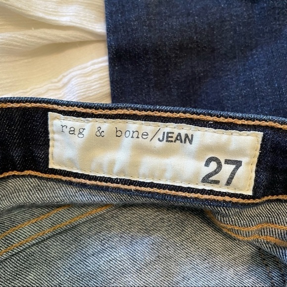 RAG & Bone Skinny Kensington Blue Jeans 27 - Picture 5 of 8